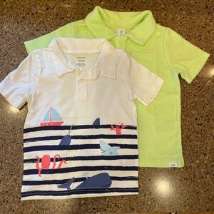 Boys never worn polo shirts